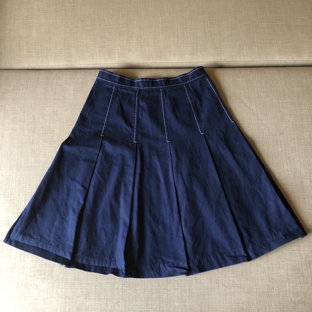 Isaac Mizhari blue skirt